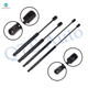 Set 4 Front Hood-Rear Trunk Lid Lift Support For 2007 Saturn Aura