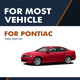 Set 4 Front Hood-Rear Trunk Lid Lift Support For 2008 2009 Pontiac G8 w/ Spoiler