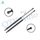 Pair of 2 Rear Liftgate Lift Support For 1991-1993 GEO Storm