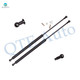 Pair of 2 Rear Liftgate Lift Support For 1991-1993 GEO Storm