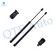 Pair of 2 Rear Back Glass Lift Support For 1986-1996 Oldsmobile Cutlass Ciera