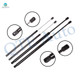 Set of 4 Rear Back Glass-Liftgate Lift Support For 2003-2006 Isuzu Ascender
