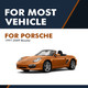 Rear Trunk Lid Lift Support For 1997-2009 Porsche Boxster