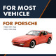 Rear Hood Lift Support For 1992-1995 Porsche 968 Cabrio