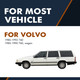 Pair of 2 Rear Trunk Lid Lift Support For 1985-1990 Volvo 760 wagon
