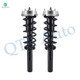 Pair Front Quick Complete Strut - Coil Spring For 2007-2013 BMW X5