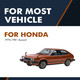 Rear Hatch Lift Support For 1976-1981 Honda Accord 2 Door