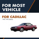 Pair of 2 Front Hood Lift Support For 1987-1993 Cadillac Allante