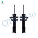 Pair Front Suspension Bare Strut Assembly For 2010-2015 Mercedes-Benz GLK350