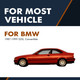 Rear Trunk Lid Lift Support For 1987-1999 BMW 325I Convertible