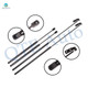 Set Rear Liftgate-Trunk Lid Lift Support For 1997-1999 Mitsubishi Eclipse 2 Door
