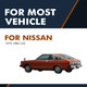 Rear Liftgate Lift Support For 1979-1982 Nissan 210