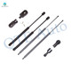 Set of 4 Front Hood-Rear Liftgate Lift Support For 1989 Nissan 300ZX w/o Spoiler