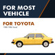Rear Liftgate Lift Support For 1980-1986 Toyota Tercel