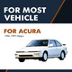 Pair of 2 Rear Liftgate Lift Support For 1986-1989 Acura Integra