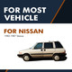 Rear Liftgate Lift Support For 1982-1987 Nissan Stanza