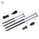 Set of 4 Rear Back Glass-Liftgate Lift Support For 1980-1982 Toyota Tercel