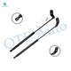 Pair of 2 Rear Left-Right Liftgate Lift Support For 1994-1997 Ford Aspire w/o Spoiler