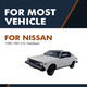 Pair of 2 Rear Liftgate Lift Support For 1980-1982 Nissan 310 Hatchback