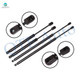 Set of 4 Front Hood-Rear Liftgate Lift Support For 1997-2002 Ford Expedition w/ Steel Hood