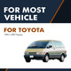 Rear Right Liftgate Lift Support For 1991-1997 Toyota Previa