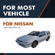Rear Right Liftgate Lift Support For 1983-1986 Nissan Pulsar NX