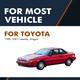 Rear Tailgate Lift Support For 1985-1987 Toyota Cressida Wagon 4 Door