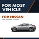Pair of 2 Rear Trunk Lid Lift Support For 2004-2009 Nissan 350Z Convertible