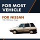 Rear Right Tailgate Lift Support For 1986-1988 Nissan Stanza Wagon