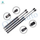 Set of 4 Front Hood-Rear Back Glass Lift Support For 2009-2017 Ford Expedition