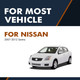 Pair of 2 Rear Trunk Lid Lift Support For 2007-2012 Nissan Sentra