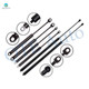 Full Set Front Hood-Rear Trunk Lid-Tailgate Lift Support For 1994 1995 BMW 530I wagon