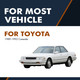 Rear Right Hood Lift Support For 1989-1992 Toyota Cressida