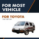Rear Right Liftgate Lift Support For 1984-1989 Toyota VAN