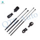 Set of 4 Front Hood-Rear Trunk Lid Lift Support For 1988-1991 Buick Reatta