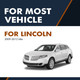 Pair of 2 Front Hood Lift Support For 2009-2012 Lincoln Mks