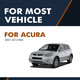 Pair of 2 Rear Tailgate Lift Support For 2007-2012 Acura RDX