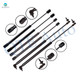 Full Set Front Hood-Rear Liftgate-Back Glass Lift Support For 2005-2007 Jeep Grand Cherokee