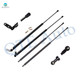 Set of 4 Rear Liftgate-Tailgate Lift Support For 1986 1987 Nissan Stanza Wagon