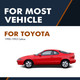 Rear Trunk Lid Lift Support For 1990-1993 Toyota Celica w/o rear spoiler