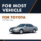 Pair of 2 Front Hood Lift Support For 1997-2001 Toyota Camry
