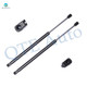 Pair 2 Rear Trunk Lid Lift Support For 1990-1993 Toyota Celica w/o rear spoiler