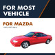 Rear Liftgate Lift Support For 1993-1997 Mazda MX-6 w/o Spoiler