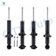 Set 4 Front - Rear Suspension Strut Assembly For 2014 - 2017 Lincoln Navigator
