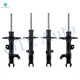 Set 4 Front - Rear Suspension Strut Assembly For 2012 - 2017 Toyota Camry SE, XSE, Hybrid SE