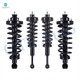 Set 4 Front - Rear Quick Complete strut and Coil Spring For 2006-2010 Ford Explorer