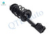 Set of 4 Front Quick Complete Strut-Coil Spring Assembly-Rear Shock Absorber For 2010-2015 Lexus RX350