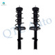 Pair Rear Left-Right Quick Complete Strut-Coil Spring For 2002-2003 Toyota Camry