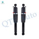 Pair of 2 Rear Bypass Sensor Air Ride Shock Absorber For 2000-2014 Chevrolet Suburban 1500