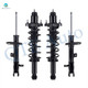 Front Bare Strut-Rear Quick Complete Strut For 2007-2010 Jeep Compass 4WD